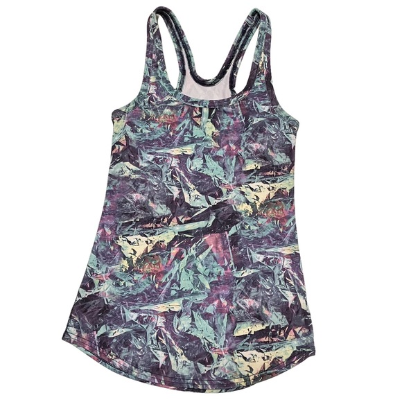 Lululemon Studio Racerback Tank Top Iridescent Multi Color Yoga Run 2 - Picture 1 of 5